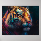 Royal Bengal Tiger Wildlife Poster (Voorkant)