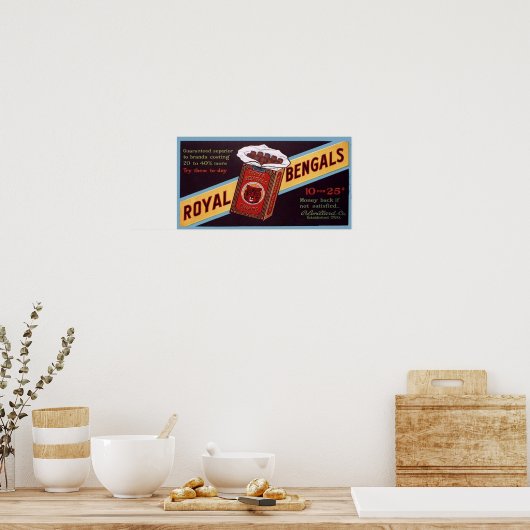 Royal Bengals Poster (Keuken)
