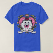 Royal Betch Kitty Kat Valentijn Hart TShirt (Design voorkant)