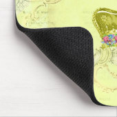 Royal Birds Floral Computer Mousepad Muismat (Hoek)