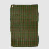 Royal Black Watch Tartan Plaid Classic Blue Golfhanddoek (Voorkant)