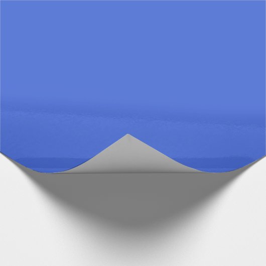 Royal blauw cadeaupapier (Hoek)