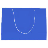 Royal Blauw Effen Kleur | Klassiek | Elegant Groot Cadeauzakje (Achterkant)