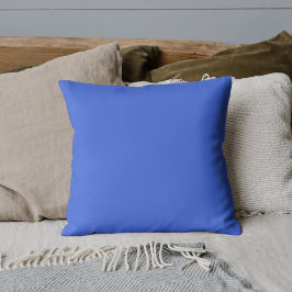 Royal Blauw Effen Kleur | Klassiek | Elegant Kussen