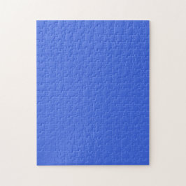 Royal Blauw Effen Kleur | Klassiek | Elegant Legpuzzel