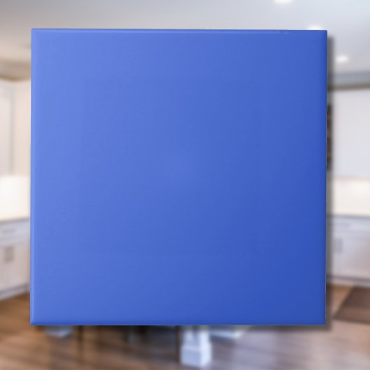 Royal Blauw Effen Kleur | Klassiek | Elegant Tegeltje