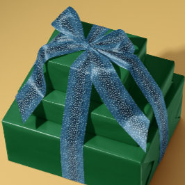 Royal Blauw en wit Baby Herten Fawn Spots Satijnen Lint