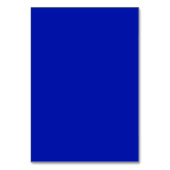 Royal Blauw en Wit Elegante Naam Plaats Kaarten (Achterkant)