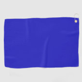 Royal blauw golfhanddoek (Horizontaal)
