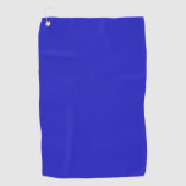 Royal blauw golfhanddoek (Voorkant)