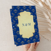 Royal Blauw Goud  Anand Karaj Sikh Bruiloft