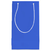 Royal blauw klein cadeauzakje (Voorkant)