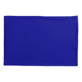 Royal blauw kussensloop (Achterkant-Links)