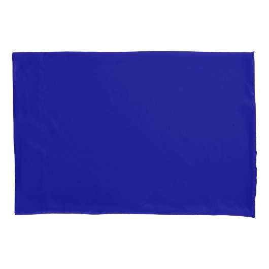 Royal blauw kussensloop (Voorkant-Links)