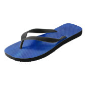 Royal blauw teenslippers (Schuin)