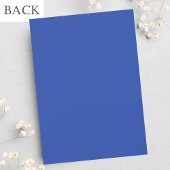 Royal blauw wit bloemen jongen luxe baby shower kaart