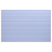 Royal blauw & wit gekleurde lijnen stof (Yard (91,4 cm))