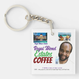 ROYAL BLEND Acrylsleutelhanger Sleutelhanger