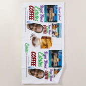 ROYAL BLEND Beach Towel Strandlaken (Voorkant)