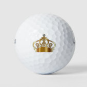 Royal Bling Crown Golfballen (Voorkant)
