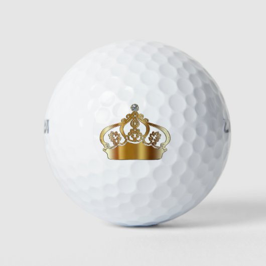 Royal Bling Crown Golfballen (Voorkant)