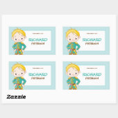 Royal Blonde Prince Book Label / Gift Label Sticke (Vel)