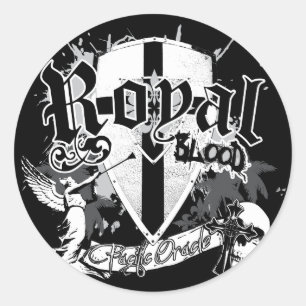 Royal Blood Ronde Sticker