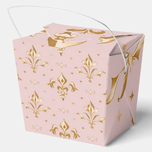 Royal Blossom Basket Gift Box Bedankdoosjes (Achterkant)