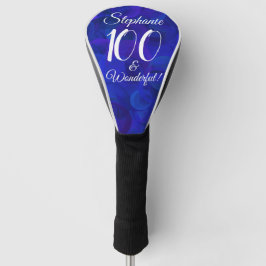 Royal Blue 100 en Wonderful Birthday Party Golfheadcover