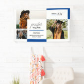 Royal Blue 3 Photo Afstuderen Banner (Insitu)