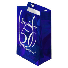 Royal Blue 50 en Fabulous Birthday Party Klein Cadeauzakje