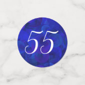 Royal Blue 55 en de Partij voor pensionering in ru Confetti (Kleine voorkant)