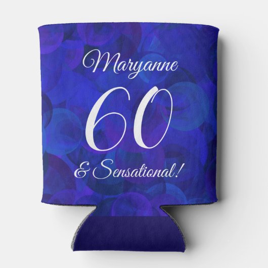 Royal Blue 60 en Sensational Birthday Party Blikjeskoeler (Achterkant)