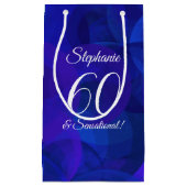 Royal Blue 60 en Sensational Birthday Party Klein Cadeauzakje