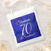 Royal Blue 70 en Sensational Birthday Party Bedankzakje (Geknipt)