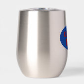 Royal Blue and Red School Colors Class Year (Voorkant)