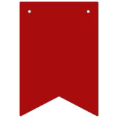 Royal Blue and Red School Colors Graduation Vlaggetjes (Eerste vlag)