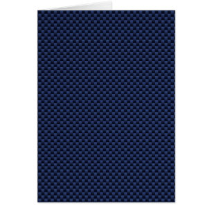 Royal Blue Automotive Carbon Fiber Weave Print
