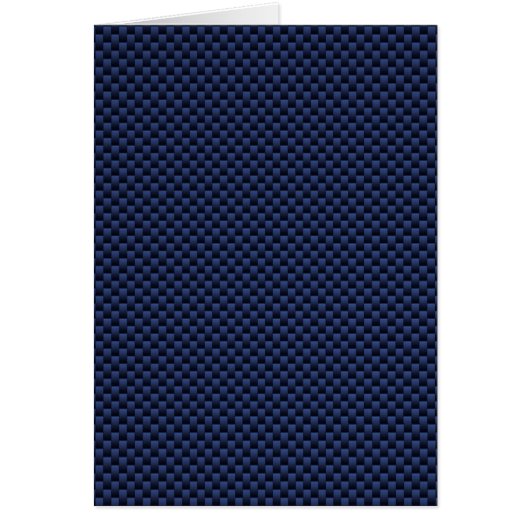Royal Blue Automotive Carbon Fiber Weave Print (Voorkant)