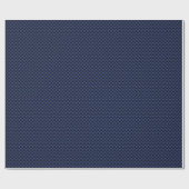 Royal Blue Automotive Carbon Fiber Weave Print Cadeaupapier (Vlak)
