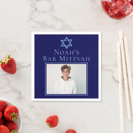 Royal Blue Bar Mitswa Party Fotoster van David Servet (Insitu)