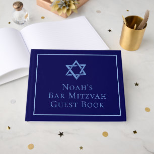 Royal Blue Bar Mitswa Party Ster van David Gastenboek