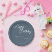 Royal Blue Birthday Bash! Papieren Bordje (Feest)