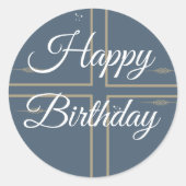 Royal Blue Birthday Bash! stickers (Voorkant)