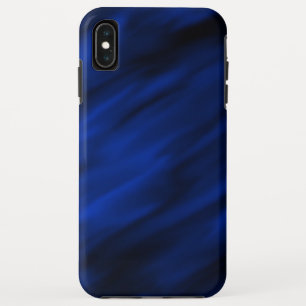 Royal_blue_black_abstract_zazzle_growshop_otterbox Case-Mate iPhone Case