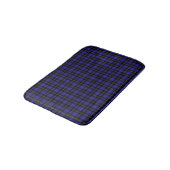 Royal Blue Black Plaid Badmat (Gekanteld)