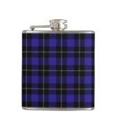 Royal Blue Black Plaid Heupfles (Voorkant)