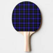 Royal Blue Black Plaid Tafeltennisbatje (Achterkant)