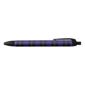 Royal Blue Black Plaid Zwarte Inkt Pen (Bovenkant)