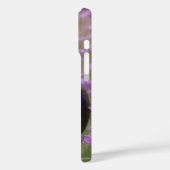 Royal Blue: blauwe pauw in lavendelveld, Case-Mate iPhone Case (Achterkant / Links)